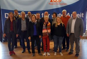 SPD Mitglieder beim DGB zum 1. Mai