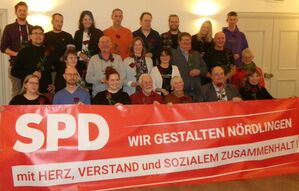 Kandidaten/tinnen des SPD OV Nördlingen